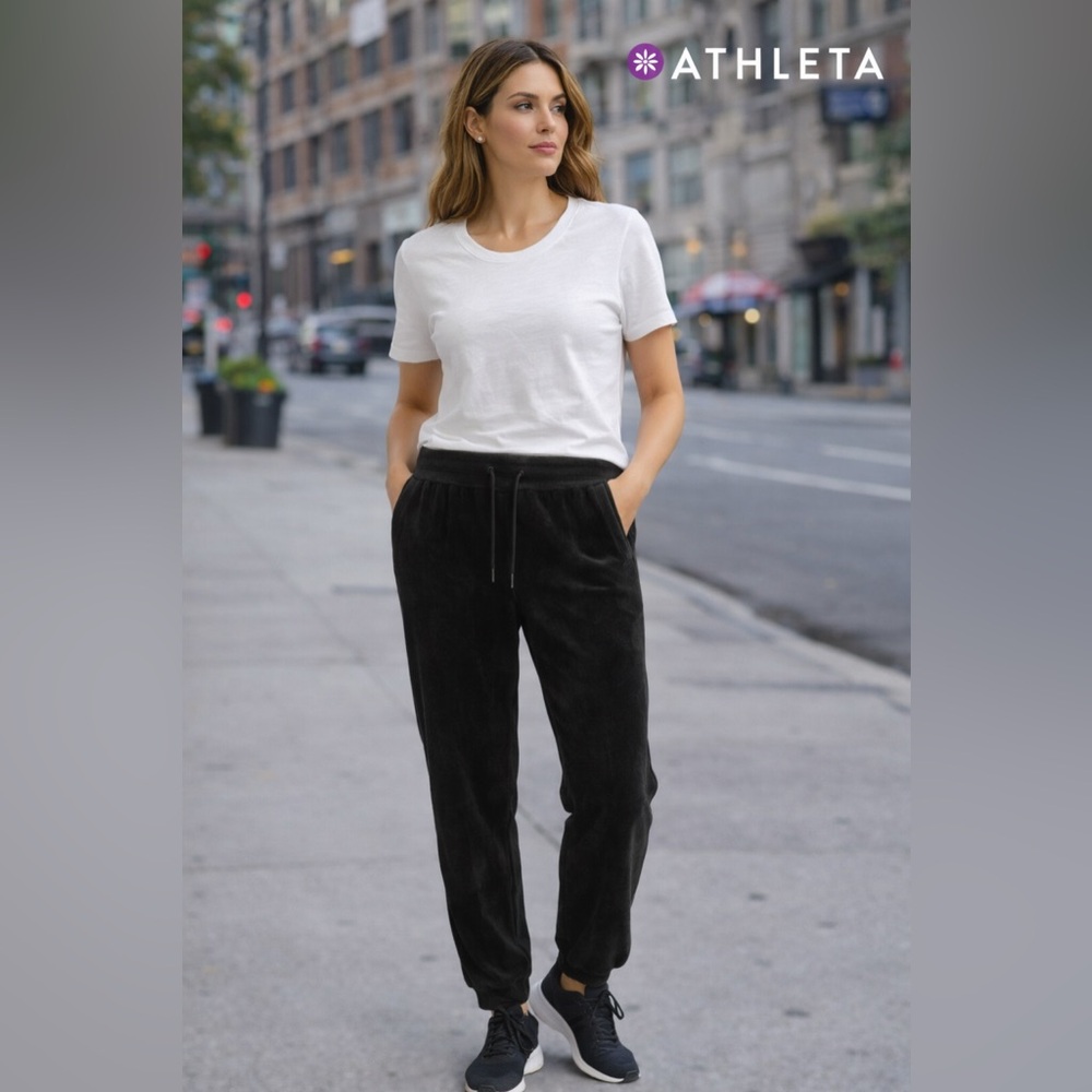 Athleta Black Jogger Pants